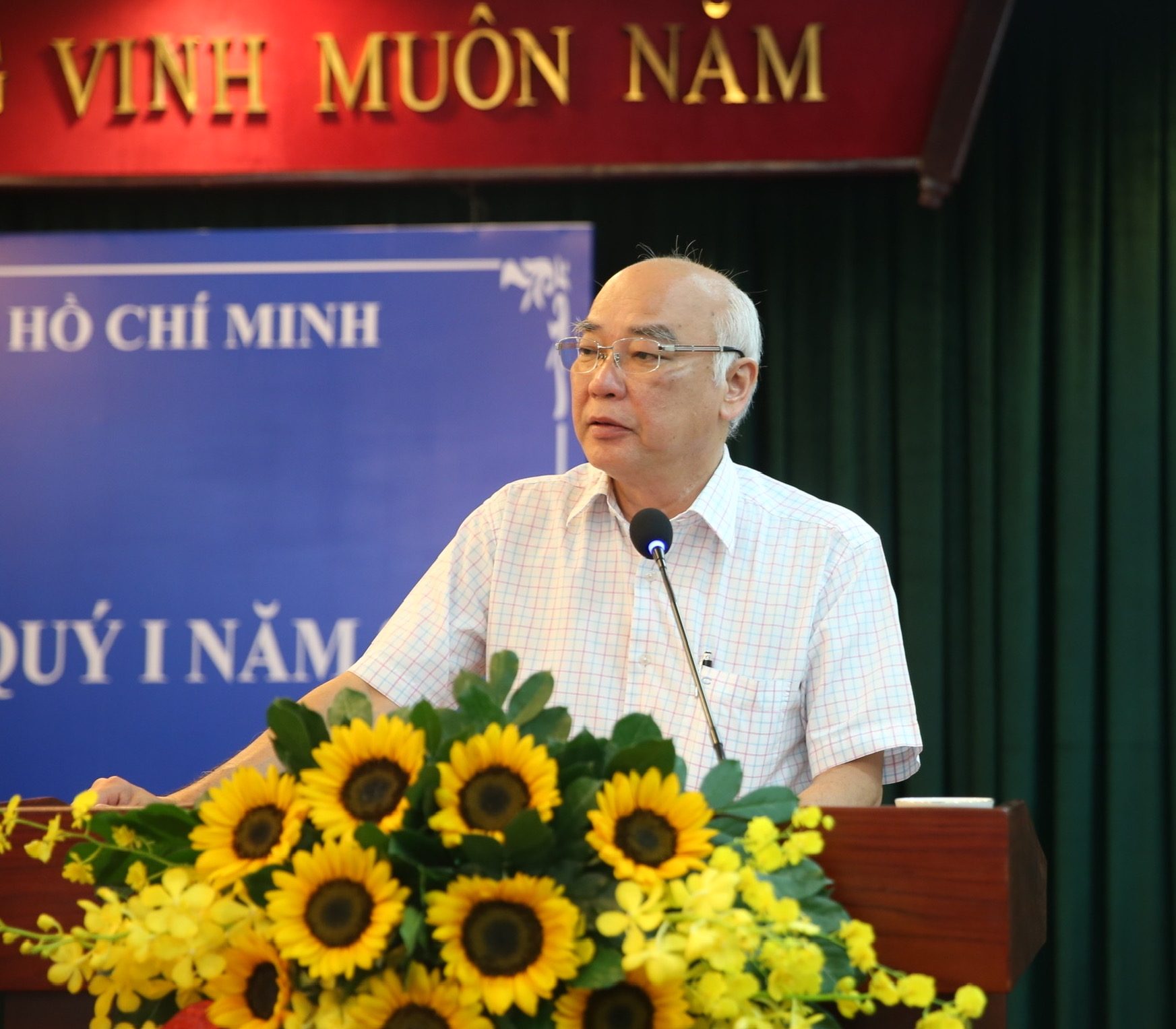 Trưởng ban Tuyên giáo Thành ủy TP. Hồ Chí Minh Phan Nguyễn Như Khuê phát biểu kết luận hội nghị.